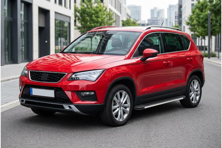 Seat Ateca 2016- Seitenschweller Maya V1 (2 Stk., Aluminium) Image