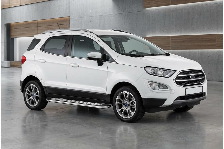 Ford Ecosport 2013-2022 Seitenschweller Maydos V2 (2 Stk., Aluminium & Edelstahl) Image