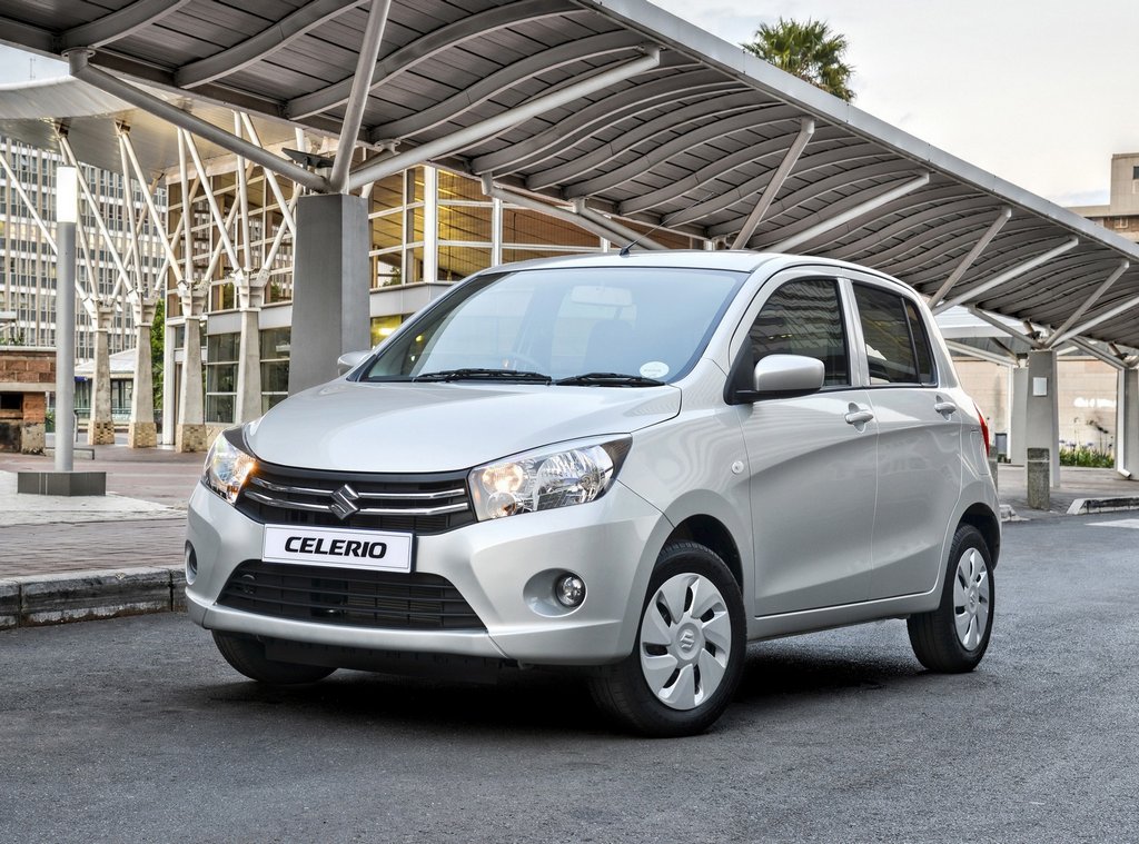Übersicht über kompakte Fließheck Suzuki Celerio