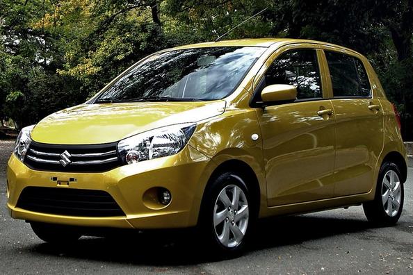 Übersicht über kompakte Fließheck Suzuki Celerio