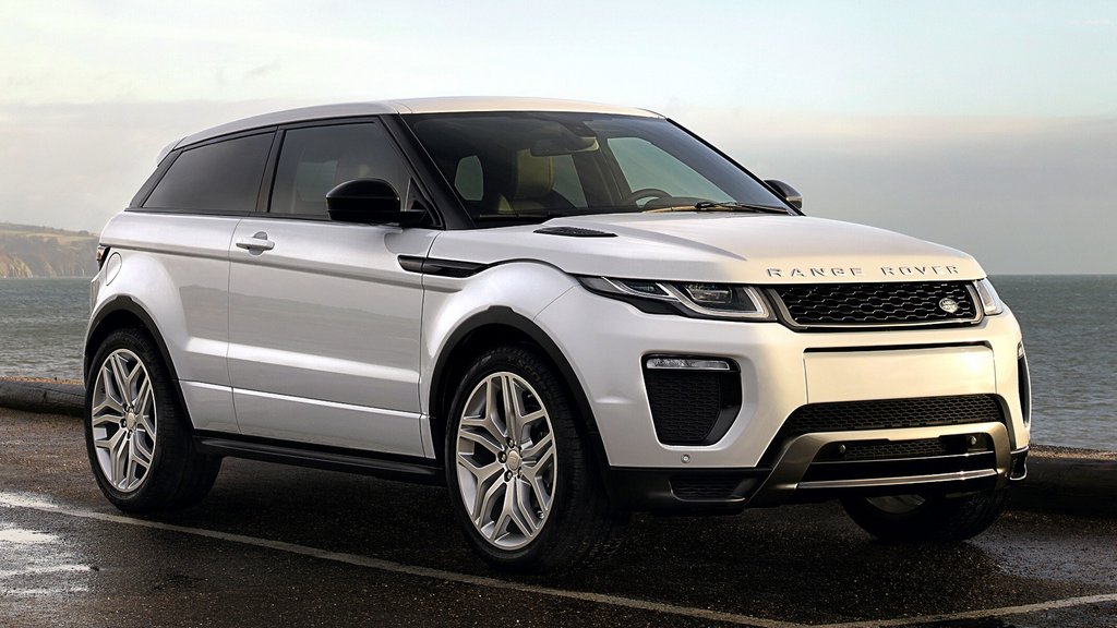 Durchsuchen Sie die aktualisierte Range Rover Evoque Coupe