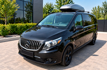 Mercedes Vito/V-class W447 2014- Frontgrill GT Panamericana Chrom (2014-2023 für Vito W447) Foto 7