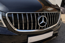 Mercedes Vito/V-class W447 2014- Frontgrill GT Panamericana Chrom (2014-2023 für Vito W447) Foto 2