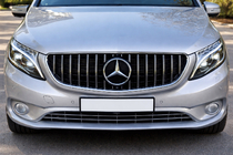 Mercedes Vito/V-class W447 2014- Frontgrill GT Panamericana Chrom (2014-2023 für Vito W447) Foto 4