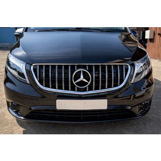 Frontgrill GT Panamericana Chrom (2014-2023 für Vito W447) Mercedes Vito/V-class W447 2014- Foto 1