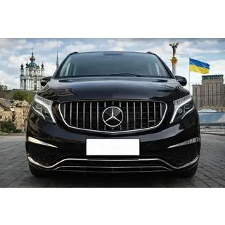 Frontgrill GT Panamericana Chrom (2014-2019 für V-Klasse) Foto 1