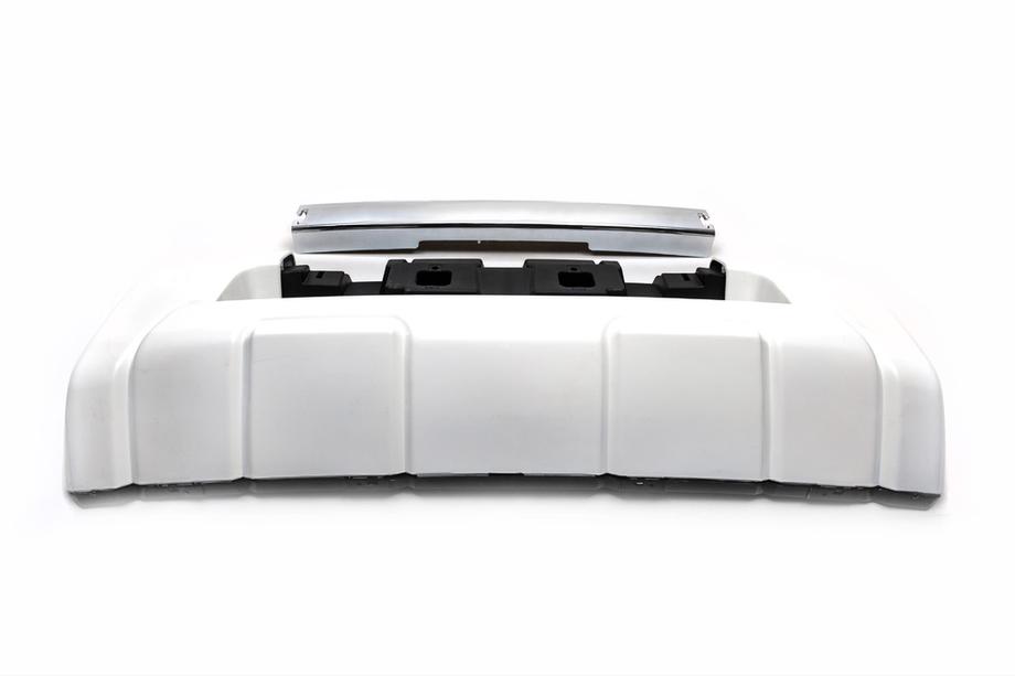Toyota Land Cruiser 200 2007-2021 Frontlippe 2012-2016 (EA-Style, ohne Spoiler) Weiß Foto 2
