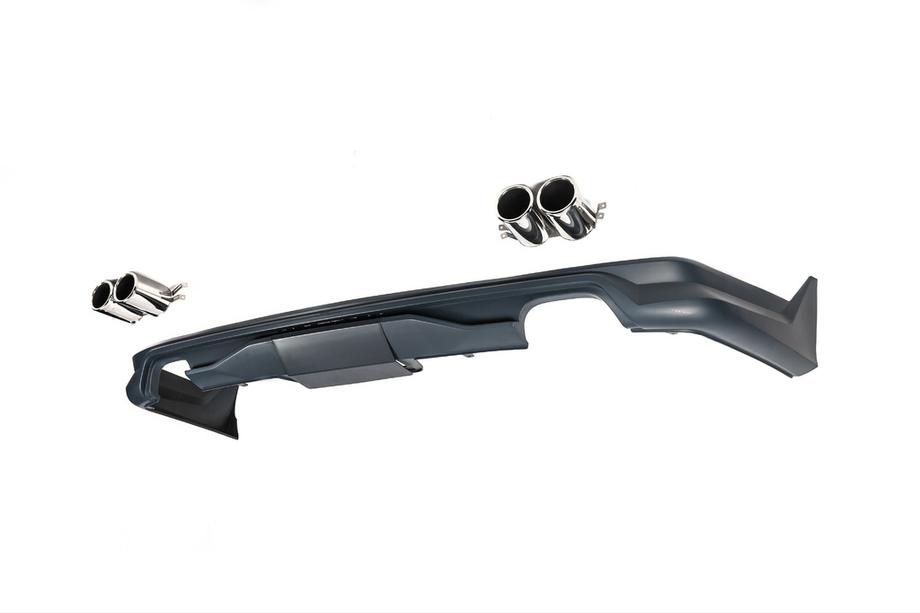 Volkswagen T6 2015-2024 Heckstoßstangenabdeckung ABT (grundiert zum Lackieren) Image