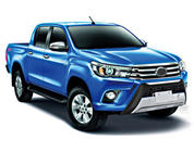 Toyota Hilux 2015- Frontlippe V1 (ABS) Foto 3