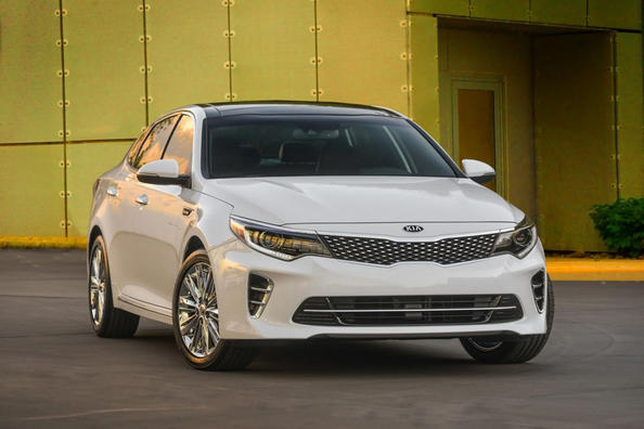 Übersicht der geladenen - Limousine KIA Optima GT
