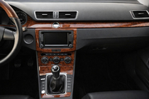 Volkswagen Passat B7 2012-2015 Armaturenbrett Abdeckungen Aluminium Foto 1
