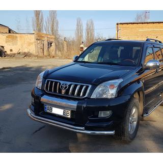 Frontbügel ST014 (Edelstahl) Toyota Land Cruiser Prado 120 2002-2009 Foto 3