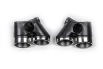 Mercedes E-class W211 2002-2009 Auspuffblenden V1 (2 Stk) Foto 3