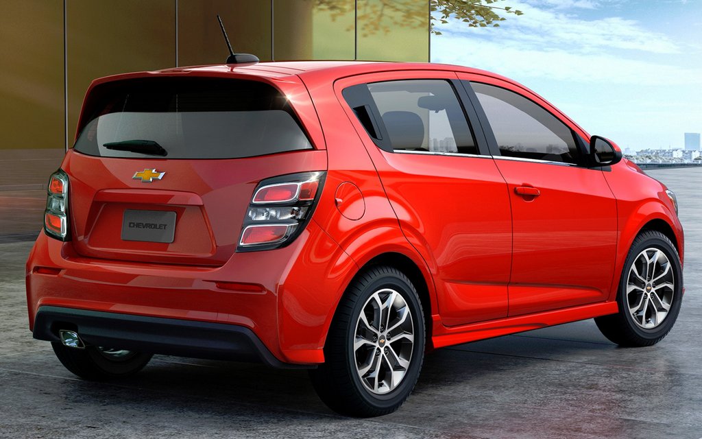 Neu gestaltete Chevrolet Aveo Schrägheck