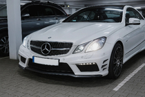 Mercedes E-class coupe C207 2010-2017 Frontgrill (2009-2013, Diamond Silver) Foto 3