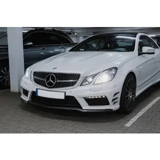 Frontgrill (2009-2013, Diamond Silver) Mercedes E-class coupe C207 2010-2017 Foto 3