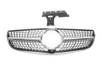 Mercedes E-class coupe C207 2010-2017 Frontgrill (2014-2016, Diamond Silver) Foto 2