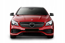 Mercedes CLA C117 2013-2019 Frontgrill (2017-2019, Diamond Silver) Foto 3