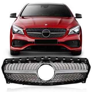 Frontgrill (2017-2019, Diamond Silver) Mercedes CLA C117 2013-2019 Foto 1