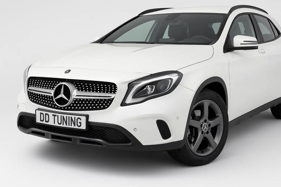 Mercedes GLA X156 2014-2019 Frontgrill Diamond Silber (2017-2019) Image