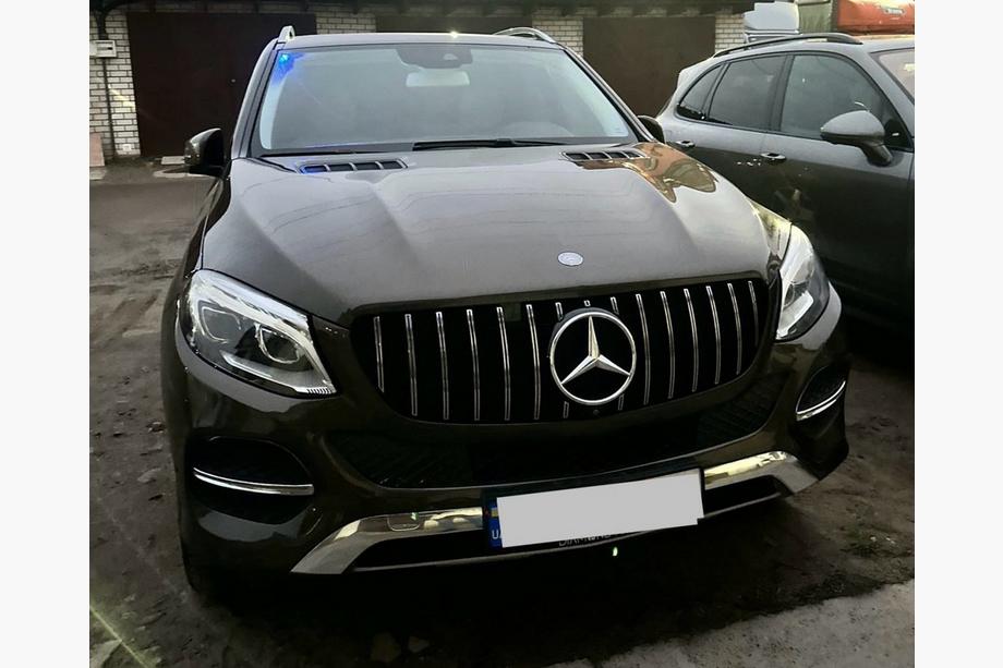Mercedes GLE/ML class W166 2011-2018 Tuning Kühlergrill GT Panamericana (für GLE) Foto 1