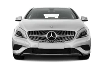 Mercedes A-class W176 2012-2018 Frontgrill Diamond Silber (2012-2015) Foto 1