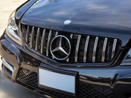 Mercedes C-class W204 2007-2015 Frontgrill GT Panamericana Foto 3