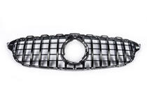 Mercedes C-class W205 2014-2021 Frontgrill Panamericana GT (für Avantgarde/AMG-Line/C43 AMG) 2018+, mit Kamera Foto 5