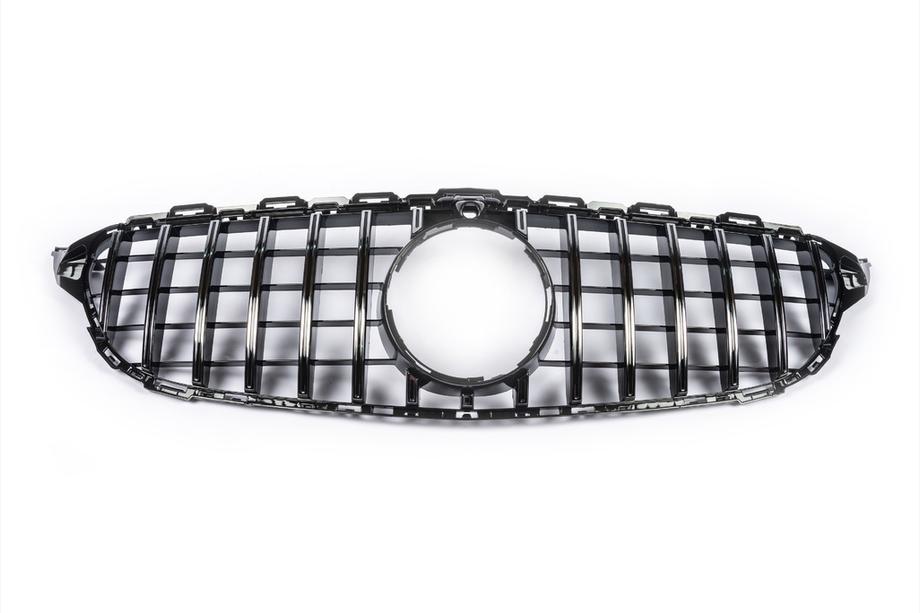 Mercedes C-class W205 2014-2021 Frontgrill Panamericana GT (für Avantgarde/AMG-Line/C43 AMG) Foto 3