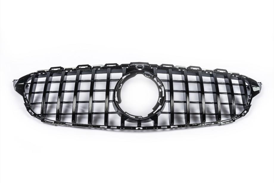Mercedes C-class W205 2014-2021 Frontgrill Panamericana GT (für Avantgarde/AMG-Line/C43 AMG) Foto 5