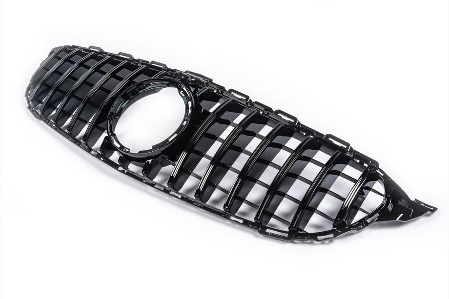 Mercedes C-class W205 2014-2021 Frontgrill Panamericana GT (für Avantgarde/AMG-Line/C43 AMG) Foto 12