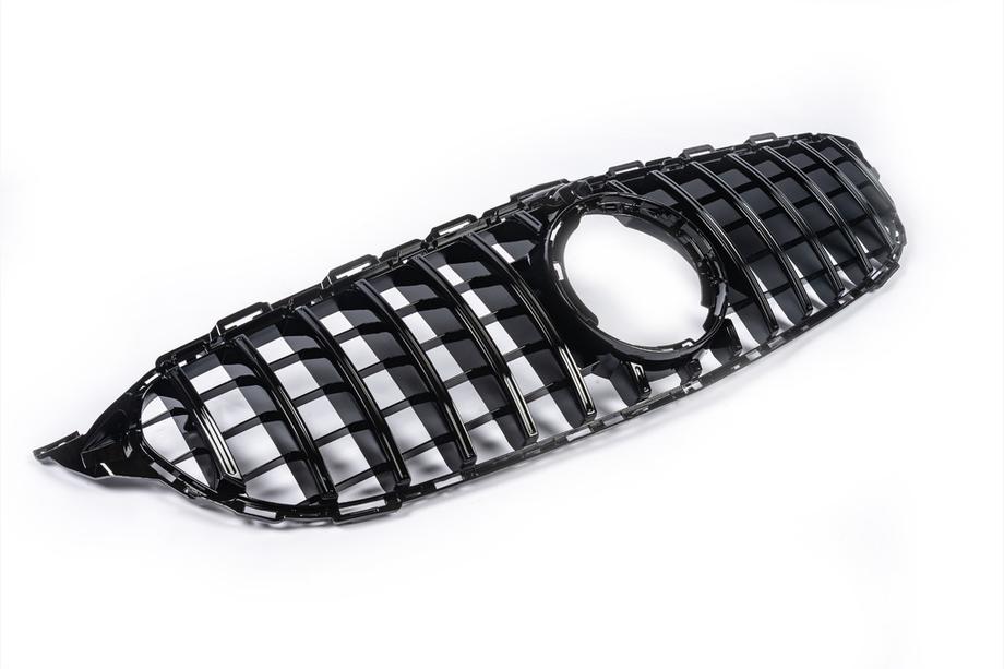 Mercedes C-class W205 2014-2021 Frontgrill Panamericana GT (für Avantgarde/AMG-Line/C43 AMG) Foto 13