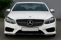 Mercedes E-class W212 2009-2016 Frontgrill Diamond Black (für Avantgarde und AMG-Line, 2013-2016) Foto 1