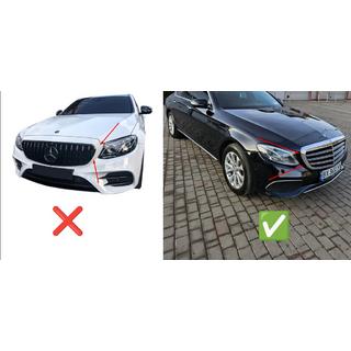 Frontgrill Diamond (für Classic und Exclusive, 2016-2019) Mercedes E-сlass W213 2016-2023 Foto 4