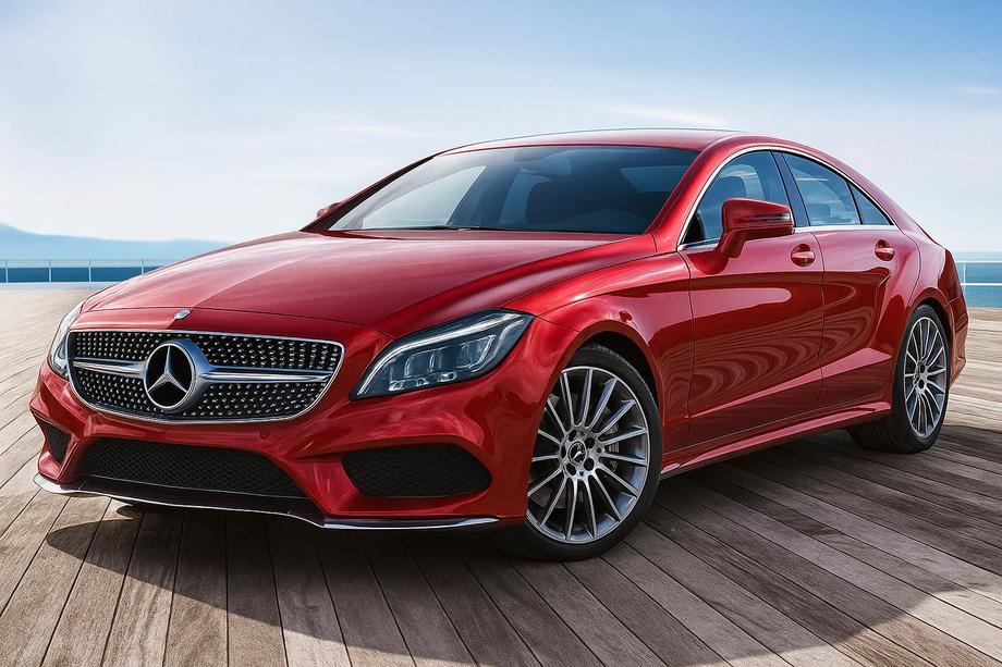 Mercedes CLS C218 2011-2018 Frontgrill mit Rahmen 2014-2018 (Diamond Silver) Image