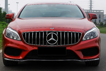 Mercedes CLS C218 2011-2018 Frontgrill mit Rahmen 2014-2018 (GT Panamericana) Foto 2