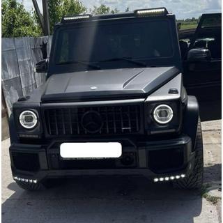 BRBS Frontstoßstangen-Lippe mit LED Mercedes G сlass W463 1990-2018 Foto 2