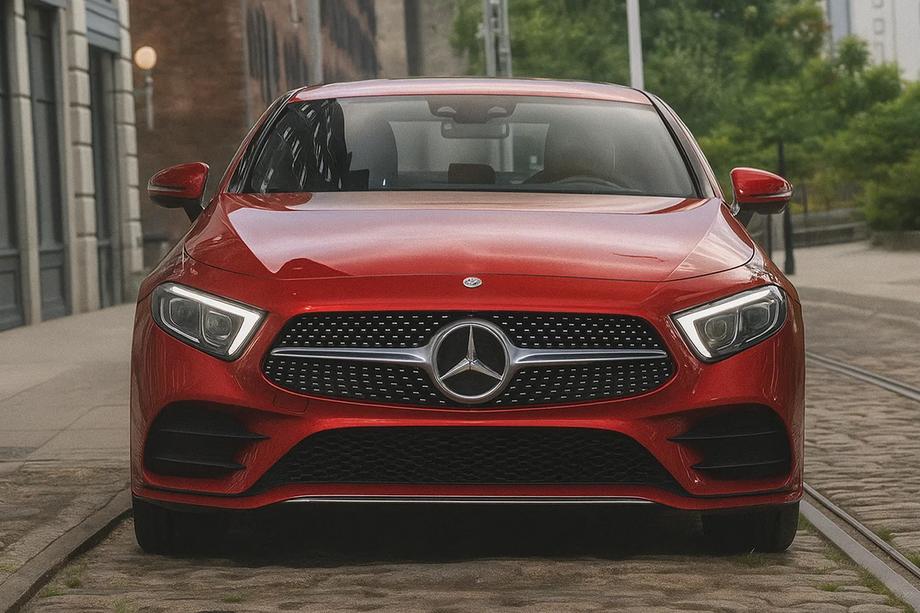 Mercedes CLS C257 2018- Frontgrill (Diamond Silver) Image