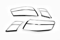Toyota Camry 2006-2011 Chrom Rückleuchten Abdeckungen (2 Stk, Kunststoff) Foto 5