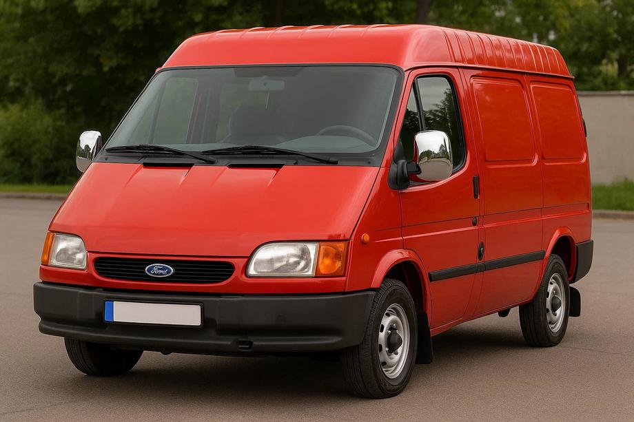 Ford Transit 1991-2000 Spiegelabdeckungen (2 Stk, Edelstahl) Image