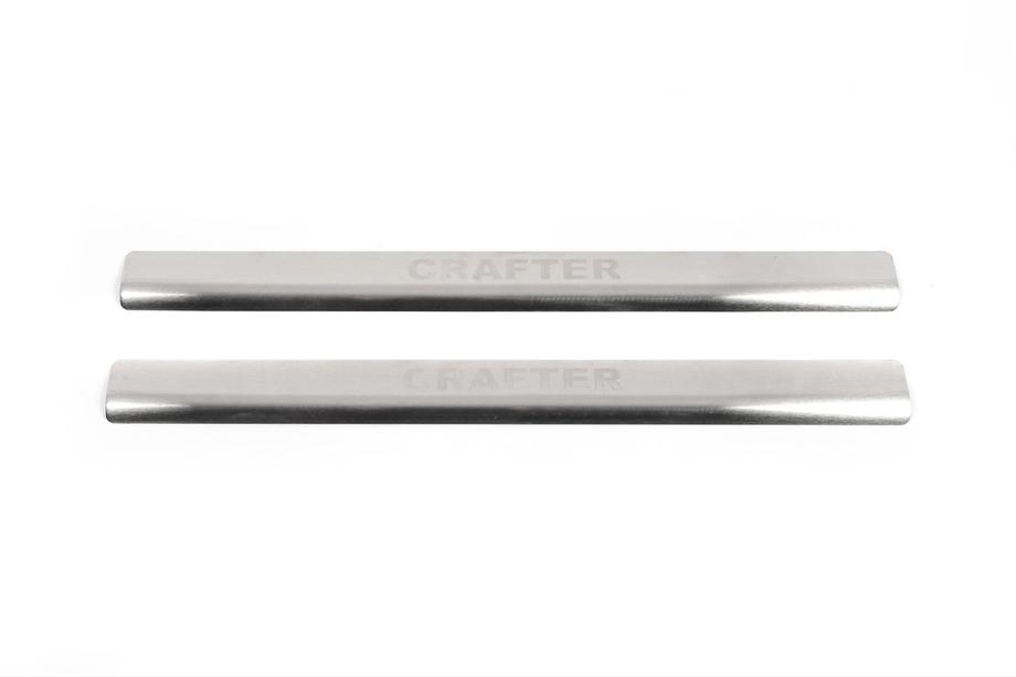 Volkswagen Crafter 2006-2016 Einstiegsleisten Natanko (Edelstahl) Image