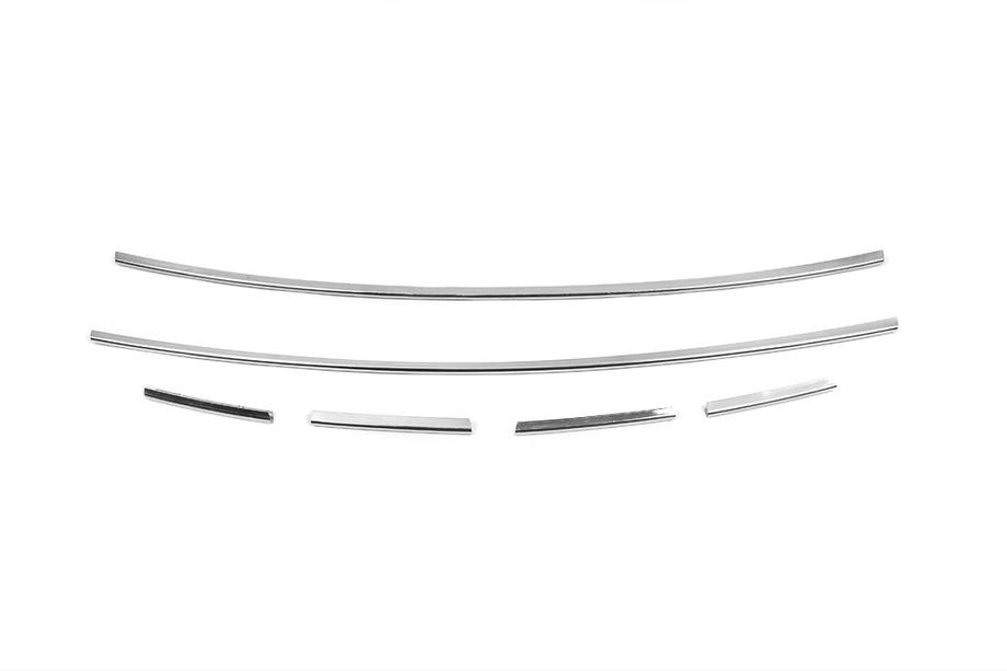 Skoda Octavia II A5 2010-2013 Edelstahl Zierleisten für Kühlergrill Stoßstange Image