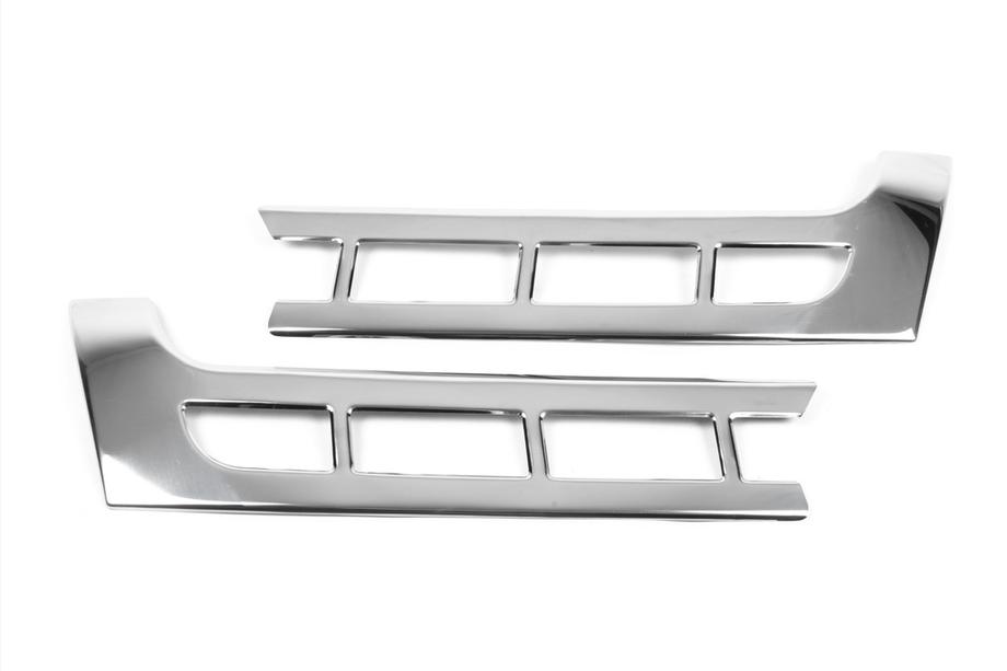Volkswagen T5 2010-2015 Grill Blenden Chrom (Carmos, 2 Stk., Edelstahl) Foto 2