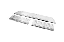Volkswagen T5 2010-2015 Einstiegsleisten innen Edelstahl Carmos V3 (3 Stk) Foto 3