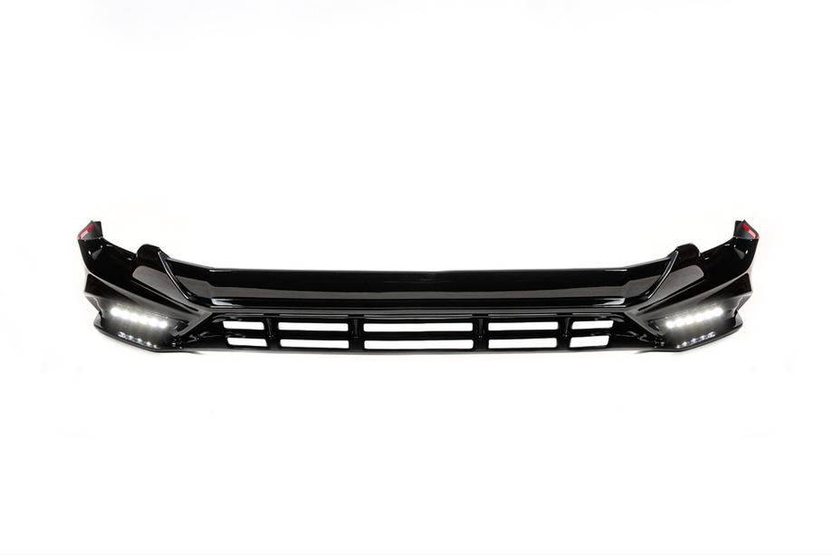Toyota Land Cruiser Prado 150 2009-2023 Stoßstangenabdeckungen vorne und hinten TRD (2017-) Schwarz Foto 6