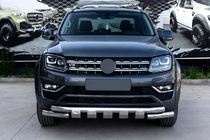 Volkswagen Amarok 2010-2022 Frontschutzbügel F3-08.7 (Edelstahl) Foto 1