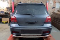 Mitsubishi Outlander 2001-2006 Heckbügel AK002/2 (Edelstahl) Foto 1