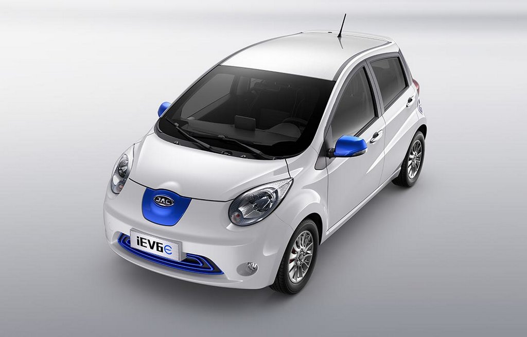 Überblick über elektrische kompakte Fließheck JAC iEV6E