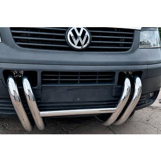 Frontbügel ST006-03 mit Nieren (Edelstahl) Volkswagen T5 Transporter 2003-2010 Foto 4