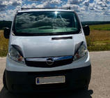 Renault Trafic 2001–2015 Scheinwerferblenden Porshe-Style Schwarz Matt Foto 2